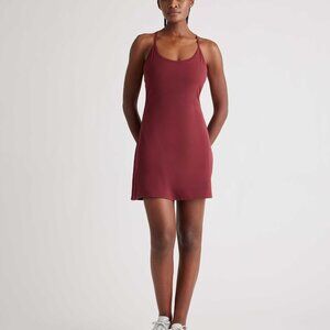 Quince Maroon Red Ultra Form Active‎ Dress